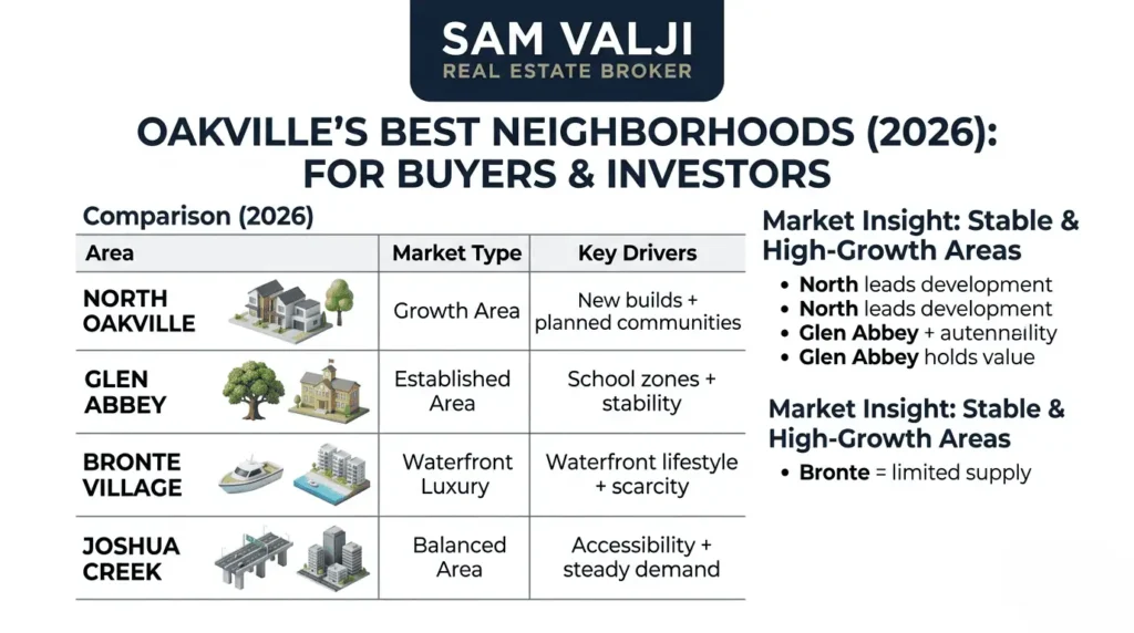 Best Neighborhoods in Oakville for Buyers and Investors
