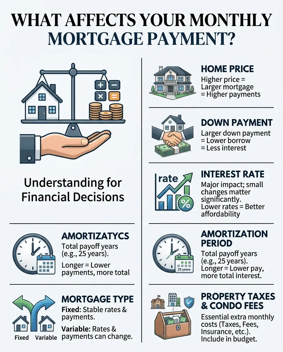 What Affects Your Monthly Mortgage Payment
